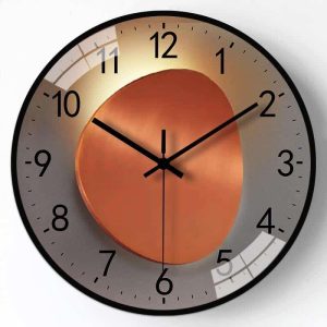 Horloge Murale Style Vintage Effet Lumineux