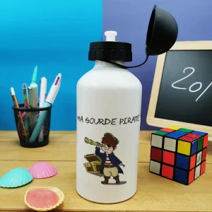 Gourde – Pirate – cadeau rentrée scolaire pour  garçon